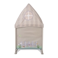 Cuna SWEET HOME 2 niveles con techo BEIGE